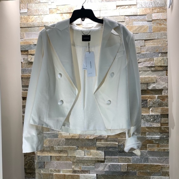 Magda Butrym Lubeck Cream Blazer - Picture 2 of 8